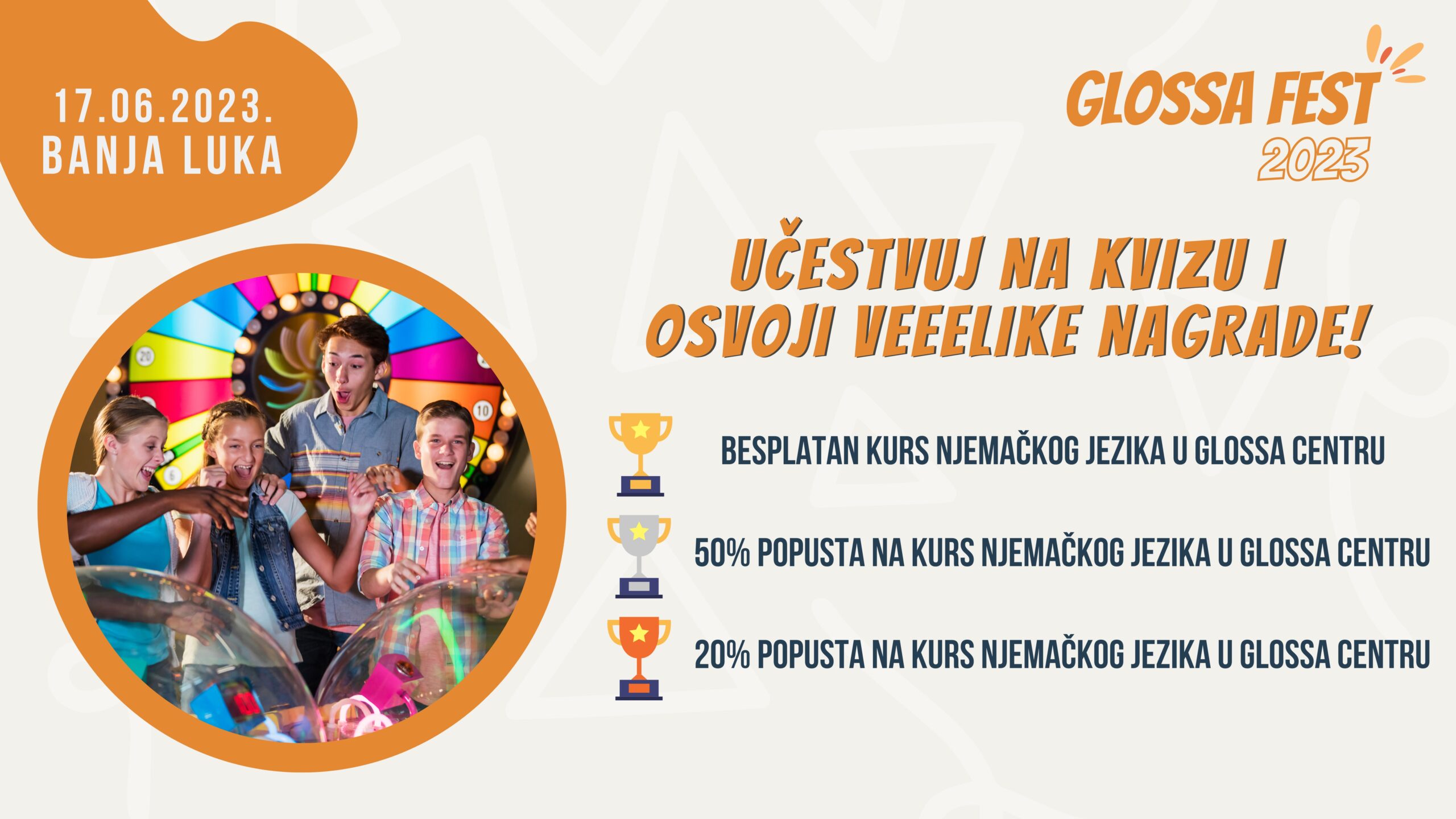 Prijava: GLOSSA TAKMIČENJE – POZNAVANJE NJEMAČKE KULTURE I JEZIKA!