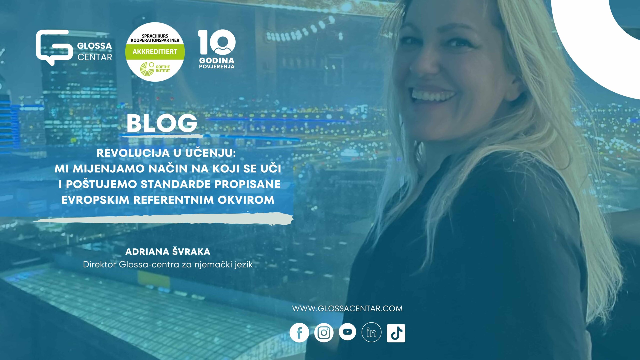 REVOLUCIJA U UČENJU: Mi mijenjamo način na koji se uči i poštujemo standarde propisane Evropskim referentnim okvirom