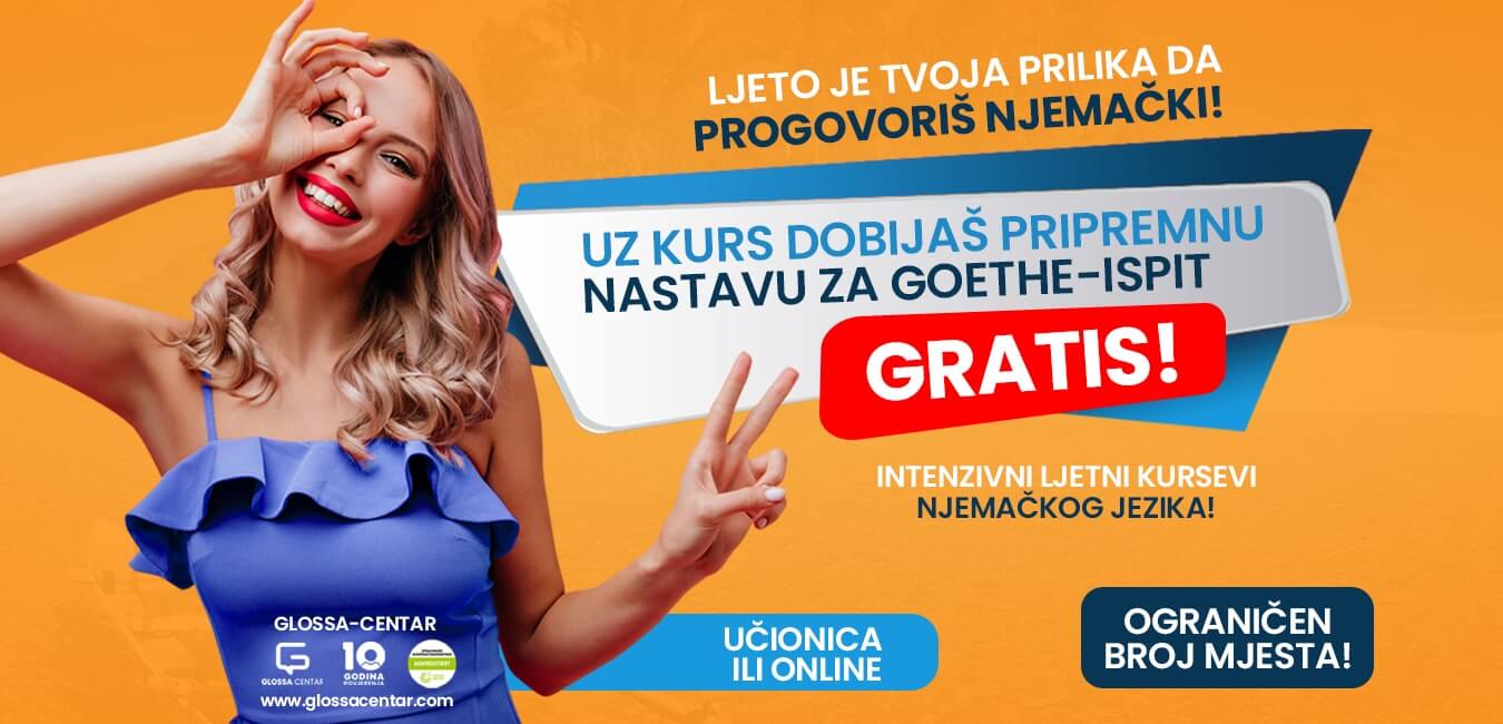 Ljeto je tvoja prilika da progovoriš NJEMAČKI!