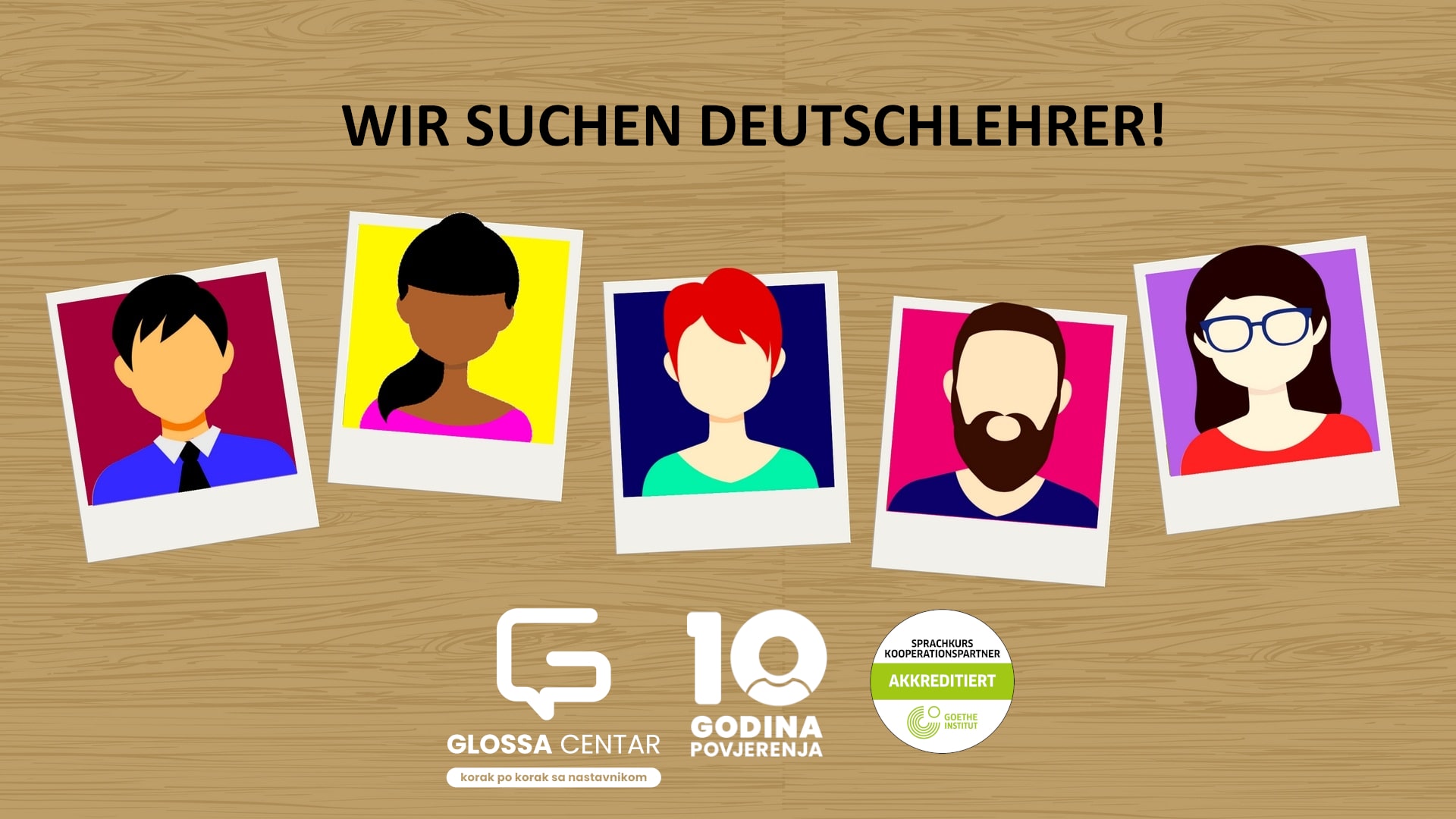 Postani nastavnik u Glossa-centru DOBOJ – Proširujemo tim