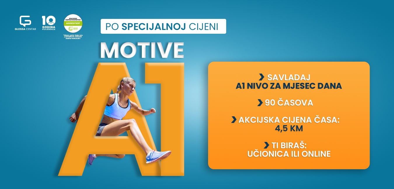 Savladaj njemački na A1 nivou za mjesec dana!