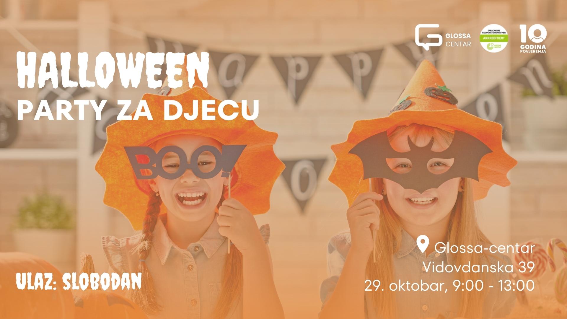 Halloween u Glossa-centru Banja Luka – PRIJAVA