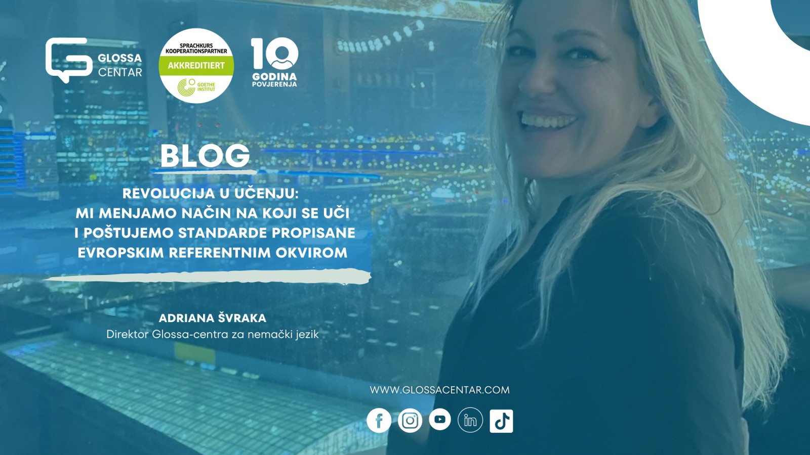 REVOLUCIJA U UČENJU: Mi menjamo način na koji se uči i poštujemo standarde propisane Evropskim referentnim okvirom