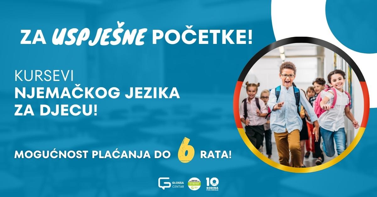 VELIKI UPISNI ROK – Kurs njemačkog za djecu