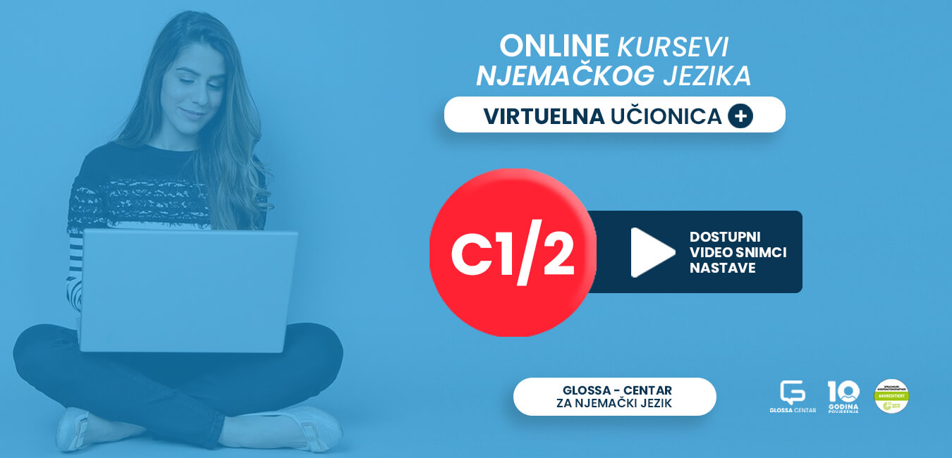 Nauči njemački uz maksimalnu fleksibilbnost vremena! Kursevi Virtuelna učionica plus